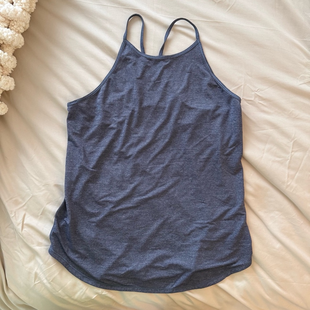 Lululemon Navy Blue Running Tank Top